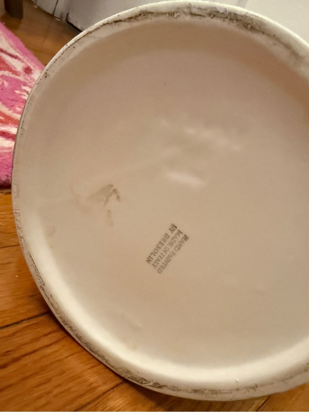 Vintage Hand Painted Italian Turkey Soup Tureen DY Bresolin Made in Italy - Picture 6 of 9